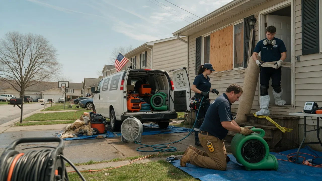 Water Damage Restoration in Windsor Heights, IA near me